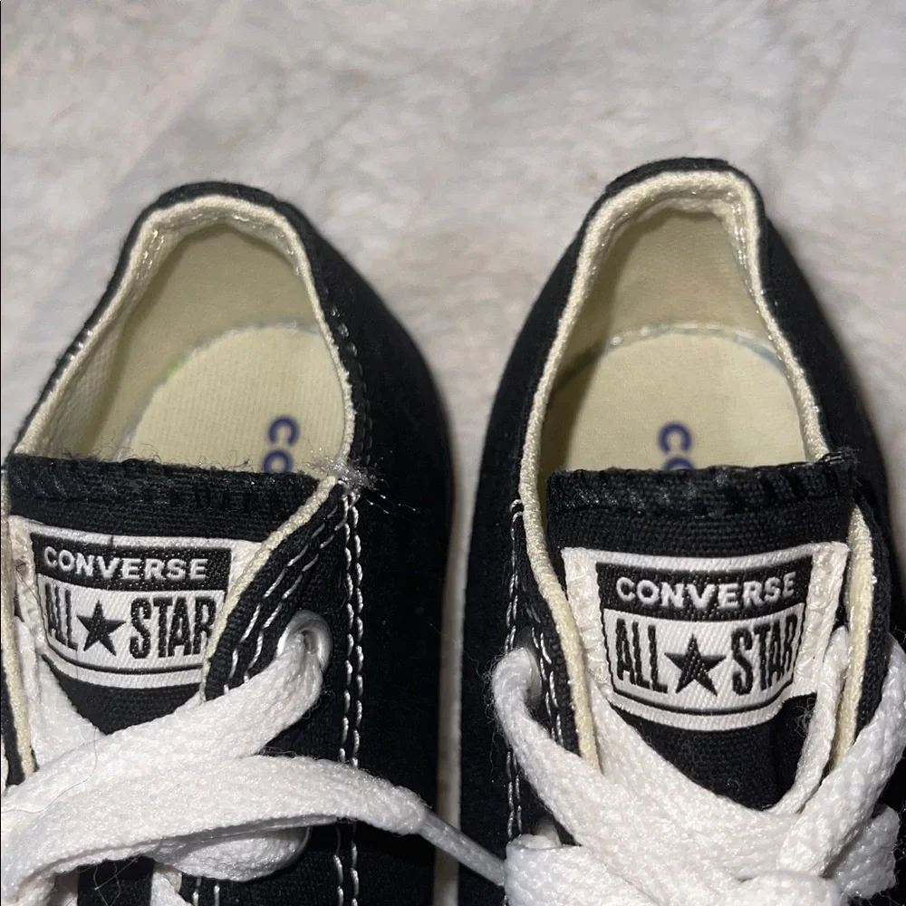 Converse Kids' All Star Low Top Sneakers - Black/White